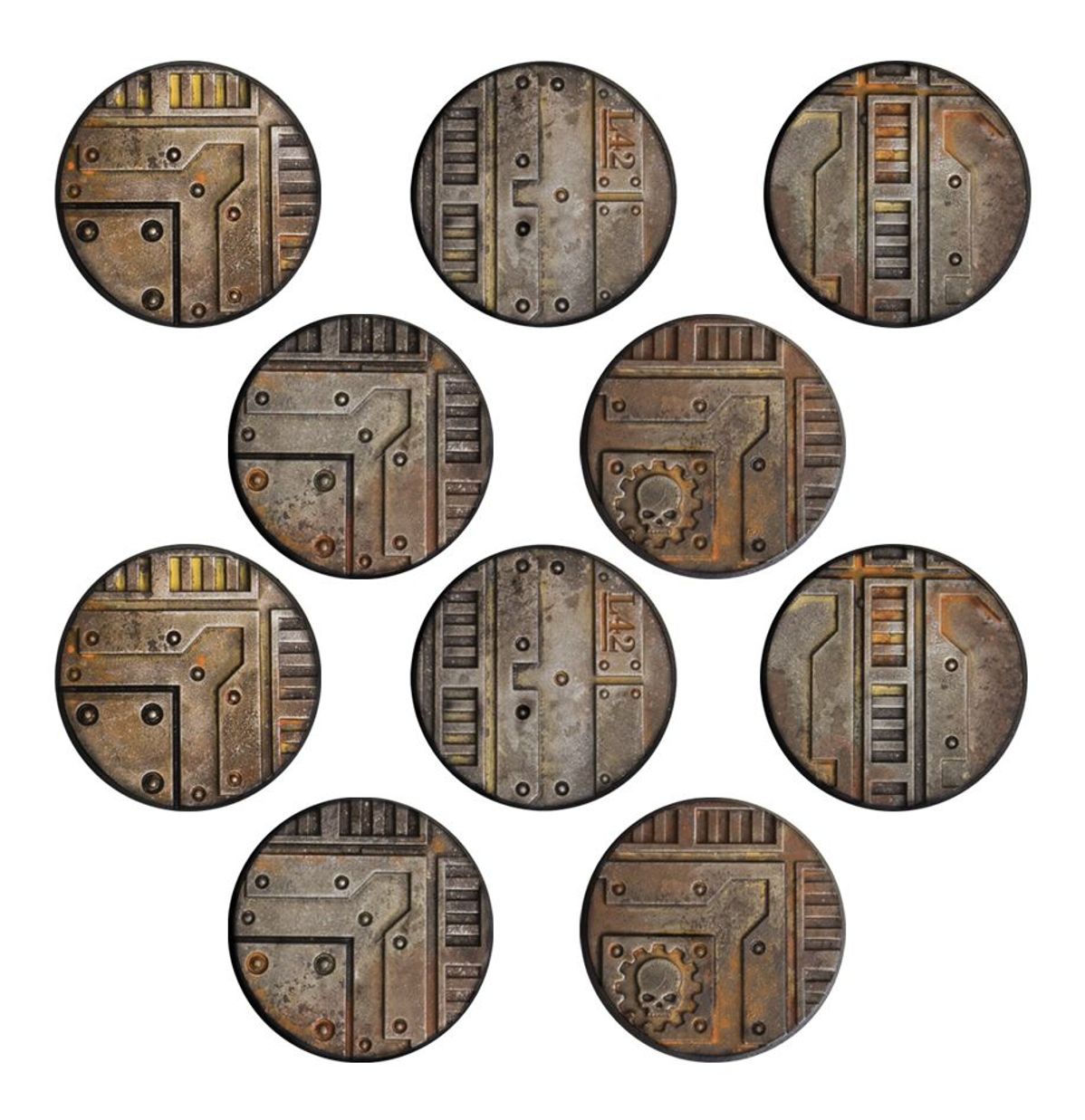 Warhammer 40K - NECROMUNDA 32MM BASES