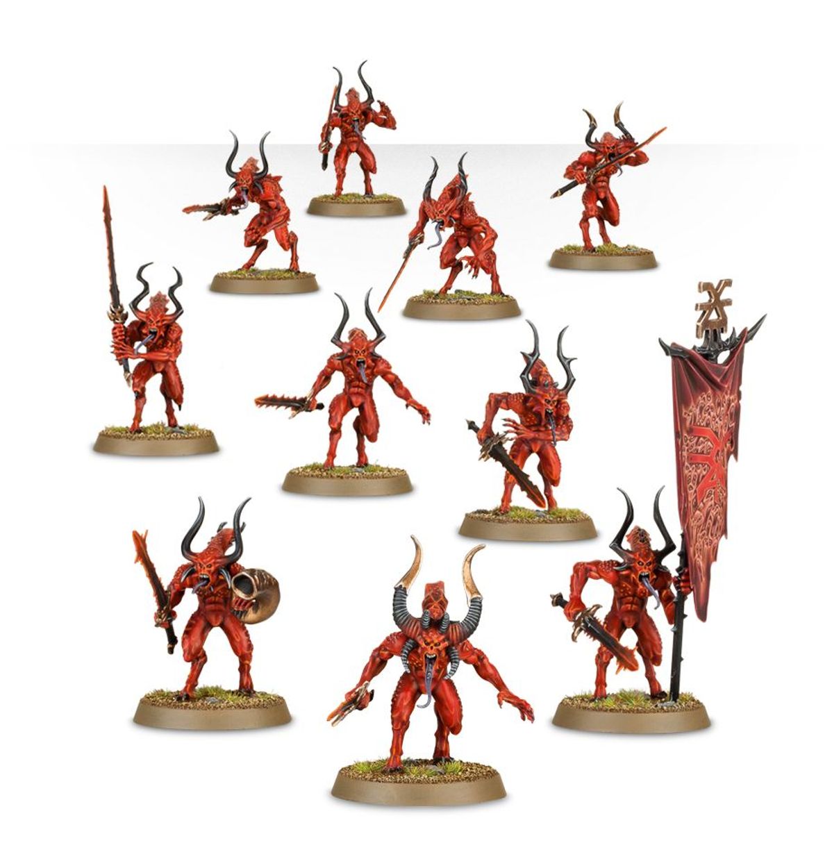 Age of Sigmar - DAEMONS OF KHORNE BLOODLETTERS