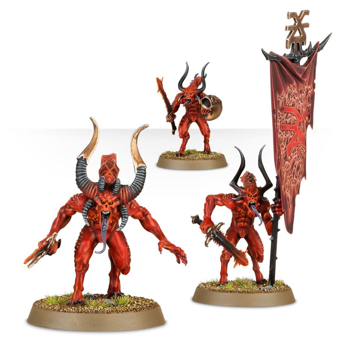 Age of Sigmar - DAEMONS OF KHORNE BLOODLETTERS