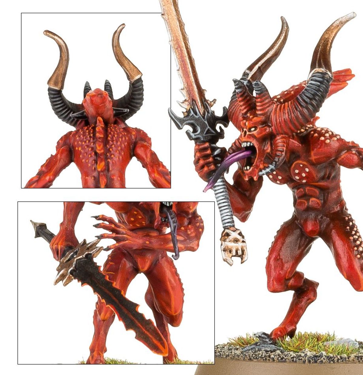 Age of Sigmar - DAEMONS OF KHORNE BLOODLETTERS