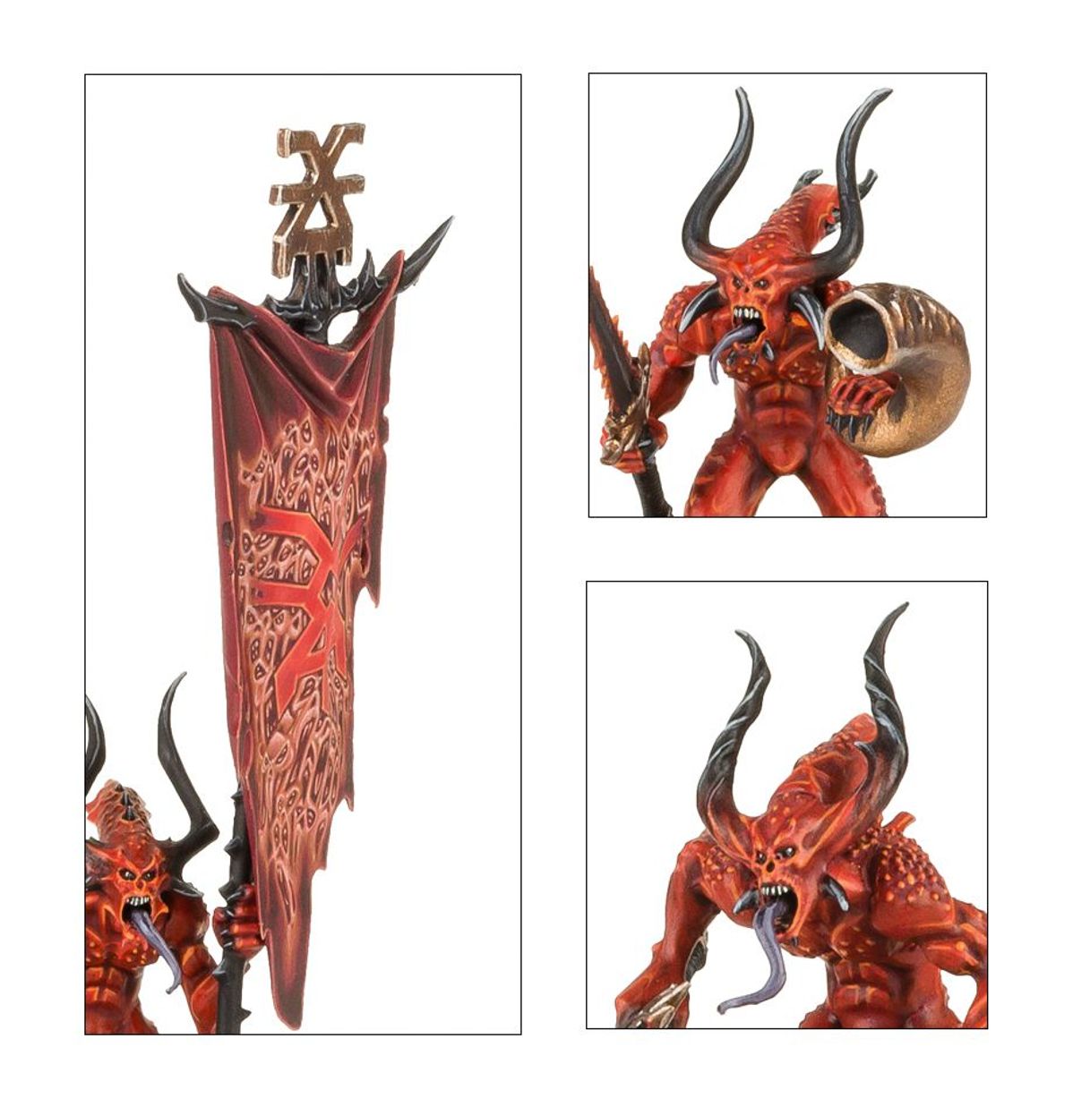 Age of Sigmar - DAEMONS OF KHORNE BLOODLETTERS