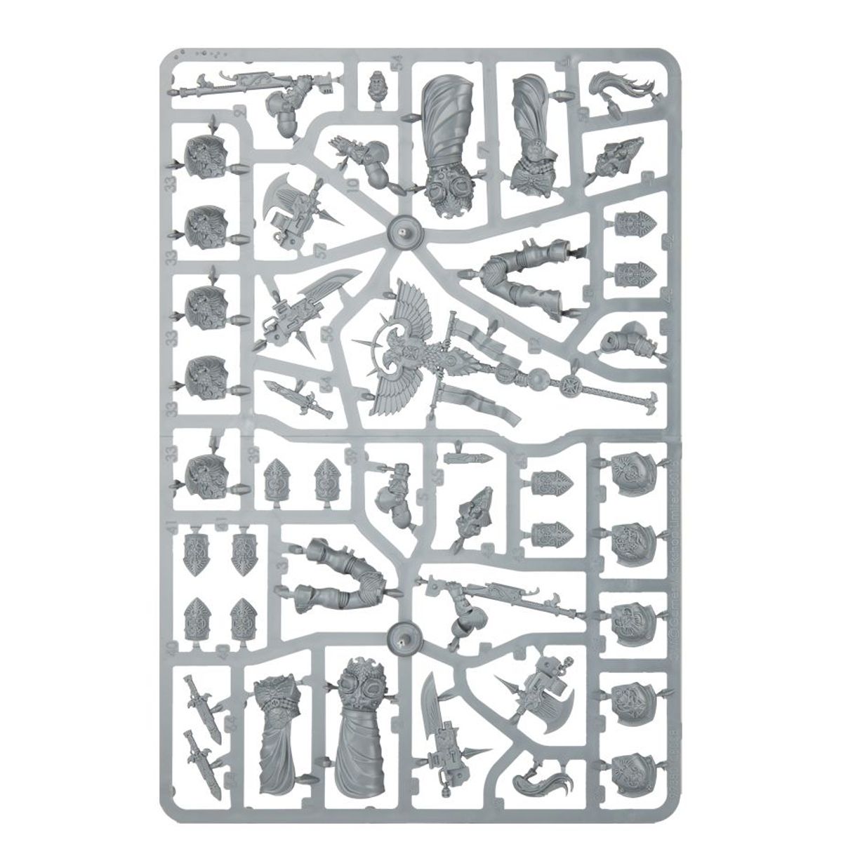 Warhammer 40K - CUSTODIAN WARDENS SHIELD-CAPTAIN