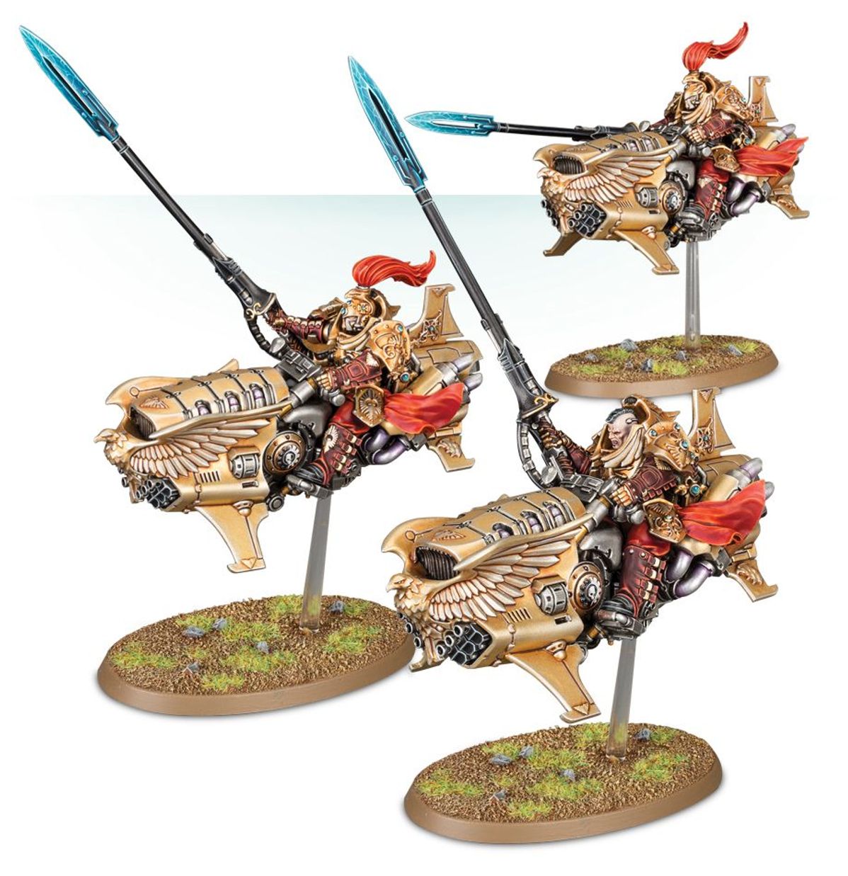 Warhammer 40K - SHIELD-CAPTAIN ON DAWNEAGLE JETBIKE