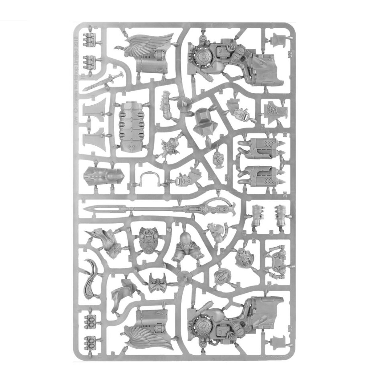 Warhammer 40K - SHIELD-CAPTAIN ON DAWNEAGLE JETBIKE