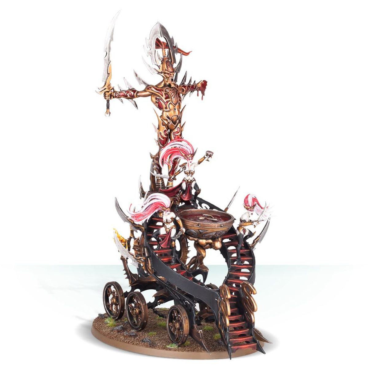 Age of Sigmar - HAG QUEEN ON CAULDRON OF BLOOD