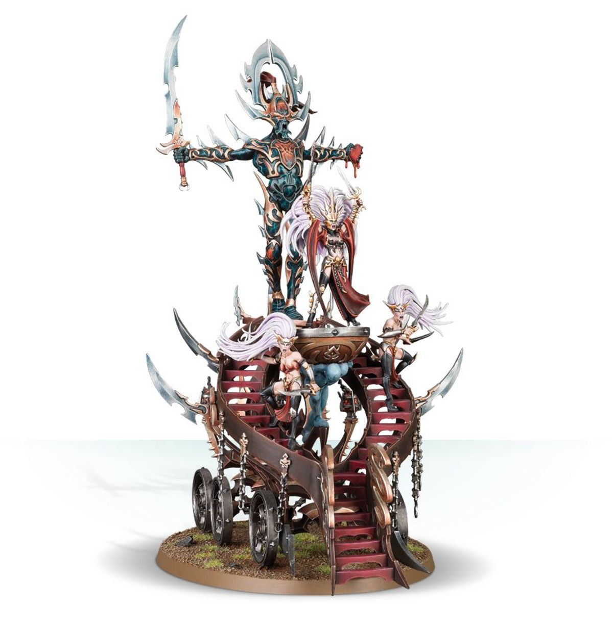 Age of Sigmar - HAG QUEEN ON CAULDRON OF BLOOD