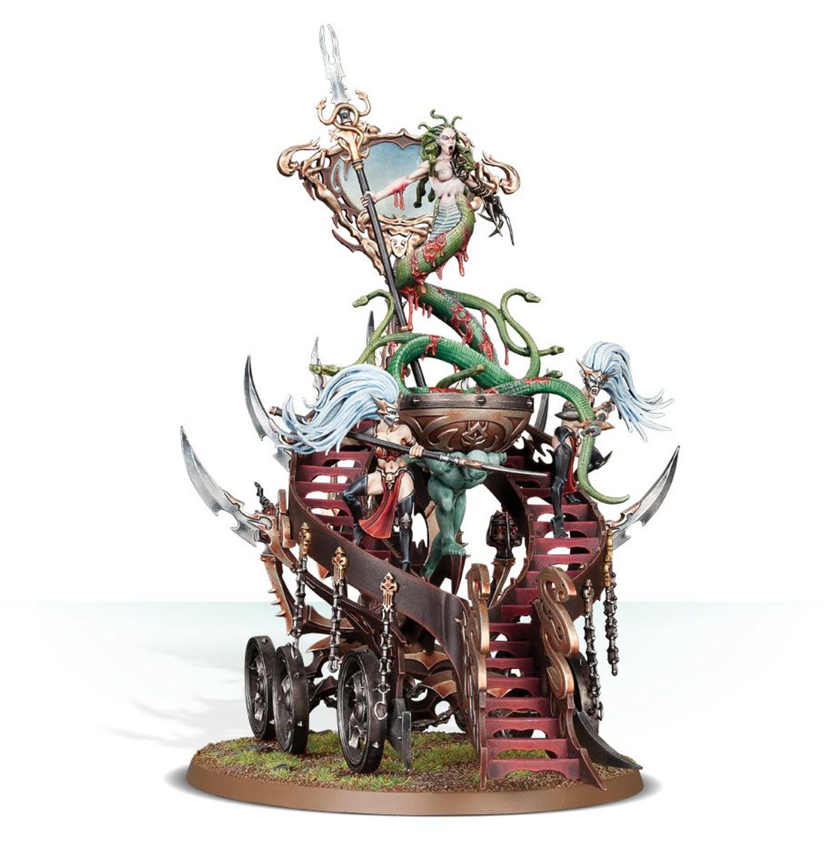 Age of Sigmar - HAG QUEEN ON CAULDRON OF BLOOD