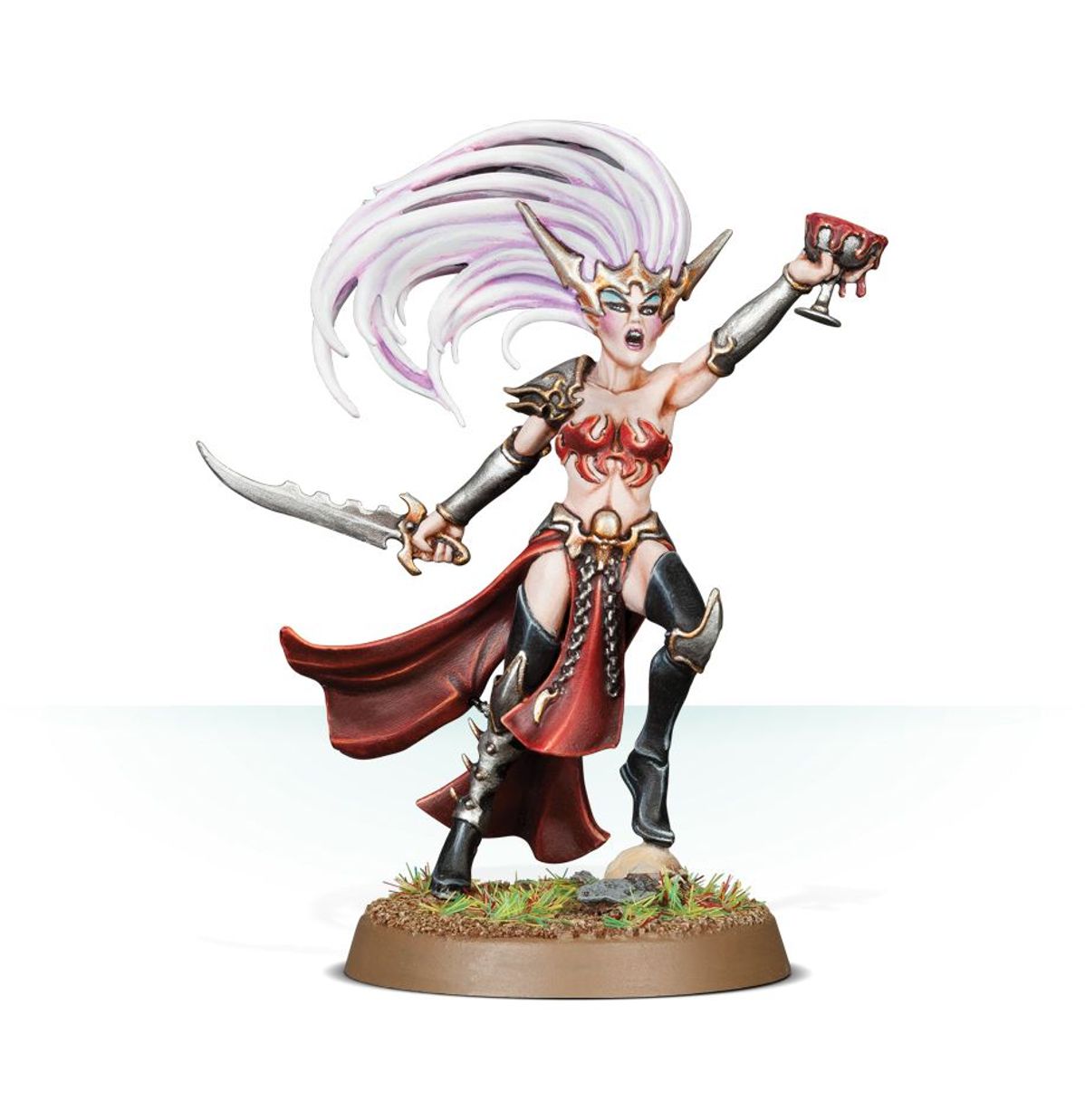 Age of Sigmar - HAG QUEEN ON CAULDRON OF BLOOD