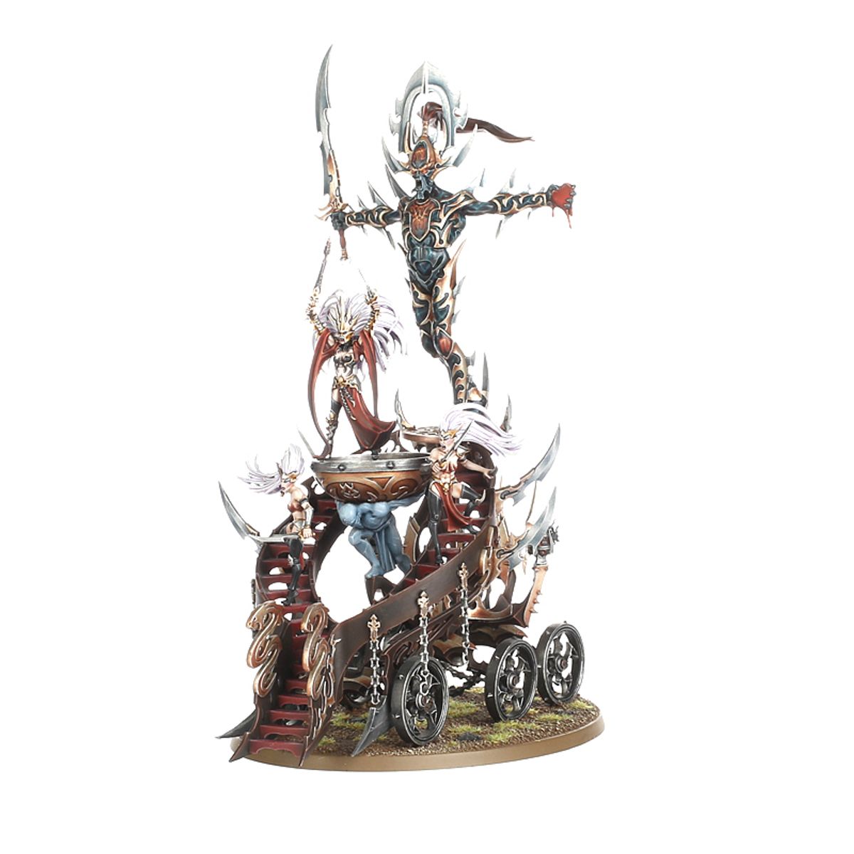 Age of Sigmar - SLAUGHTER QUEEN ON CAULDRON OF BLOOD