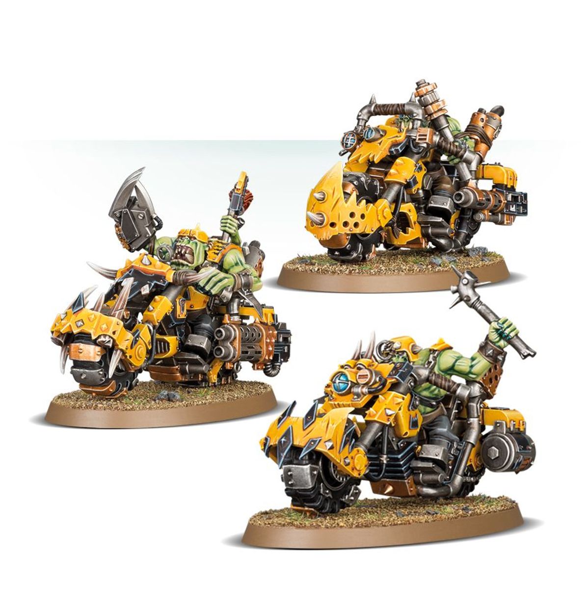 Warhammer 40K - ORK WARBIKER MOB