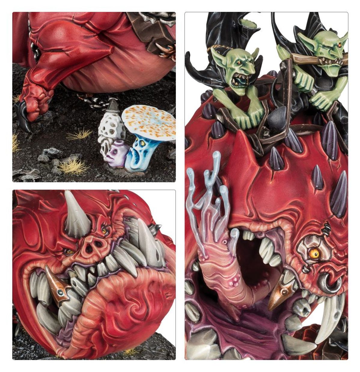 Age of Sigmar - LOONBOSS ON MANGLER SQUIGS