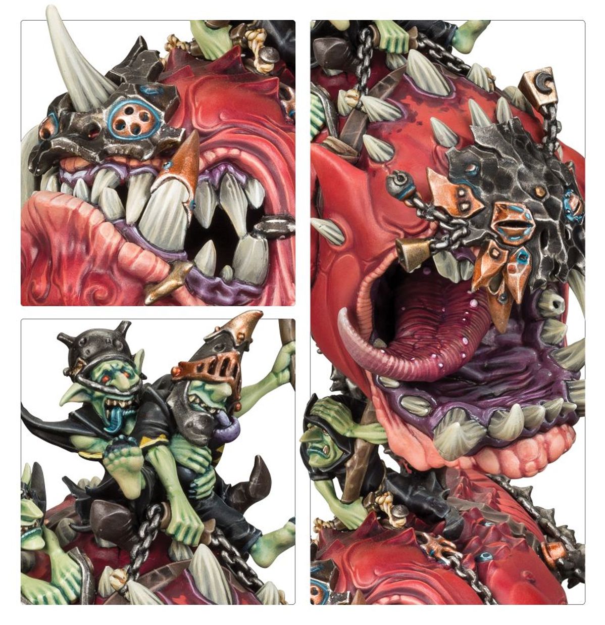Age of Sigmar - LOONBOSS ON MANGLER SQUIGS