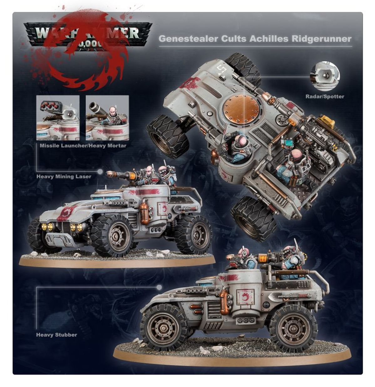 Warhammer 40K - ACHILLES RIDGERUNNER