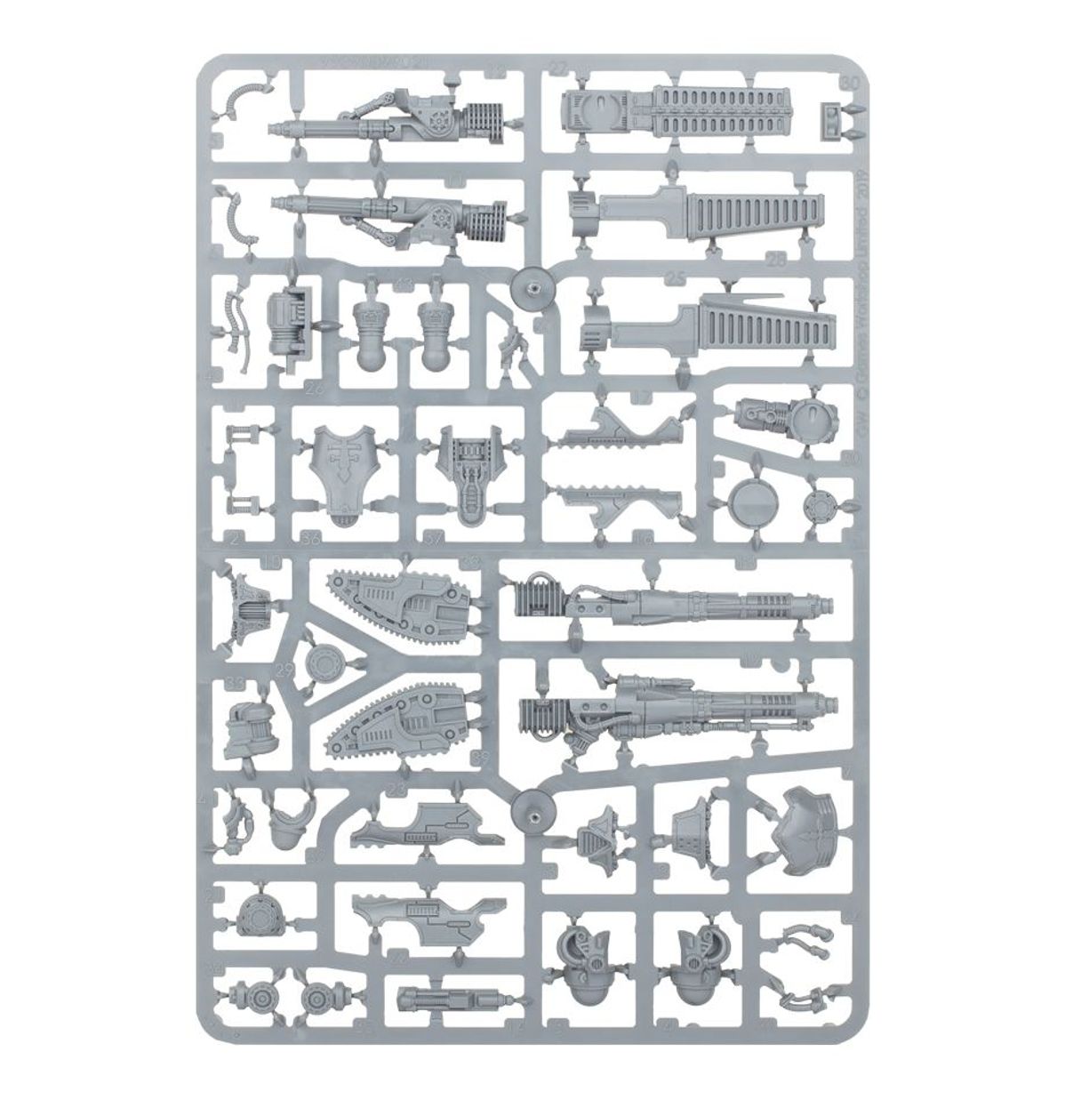 The Horus Heresy - REAVER TITAN WEAPONS: MELTA CANNON, CHAINFIST, VOLCANO CANNON AND TURBO LASER