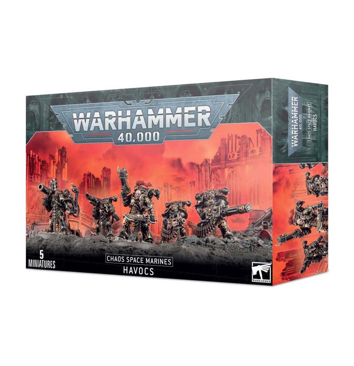 Warhammer 40K - CHAOS SPACE MARINES HAVOCS