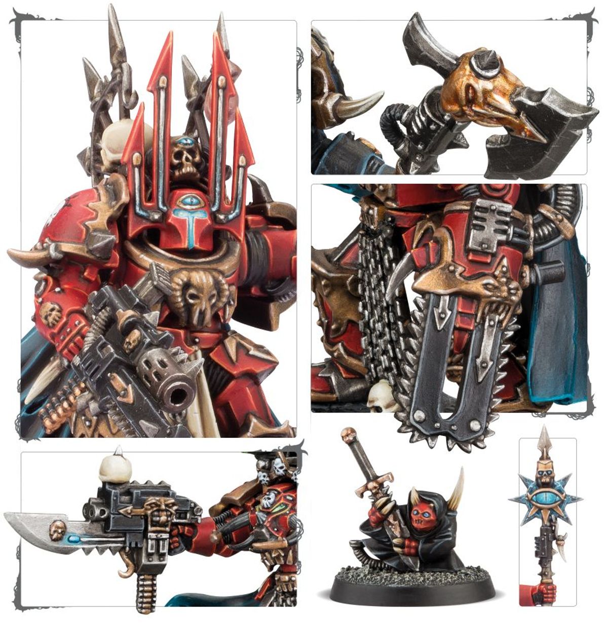 Warhammer 40K - SORCERER LORD IN TERMINATOR ARMOUR