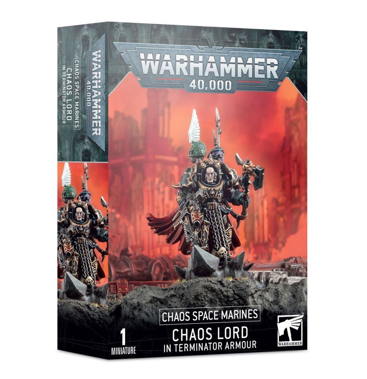 Warhammer 40K - SORCERER LORD IN TERMINATOR ARMOUR