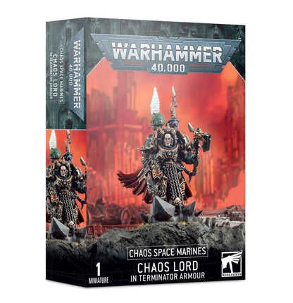 Warhammer 40K - SORCERER LORD IN TERMINATOR ARMOUR