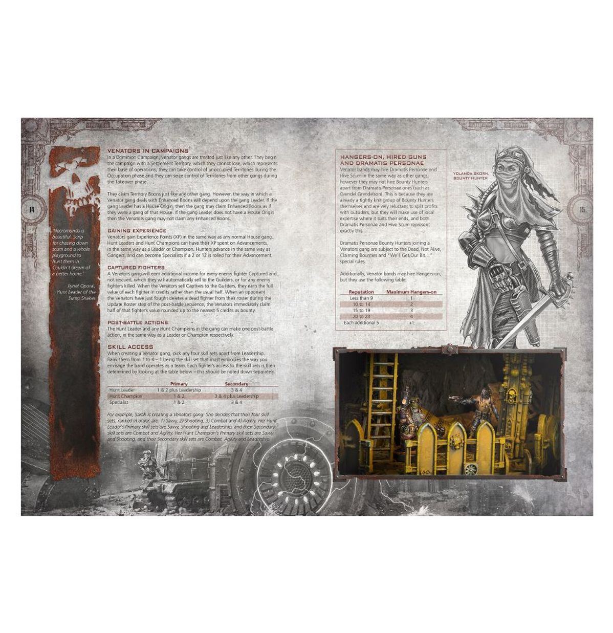 Warhammer 40K - NECROMUNDA: THE BOOK OF PERIL (HARDBACK)