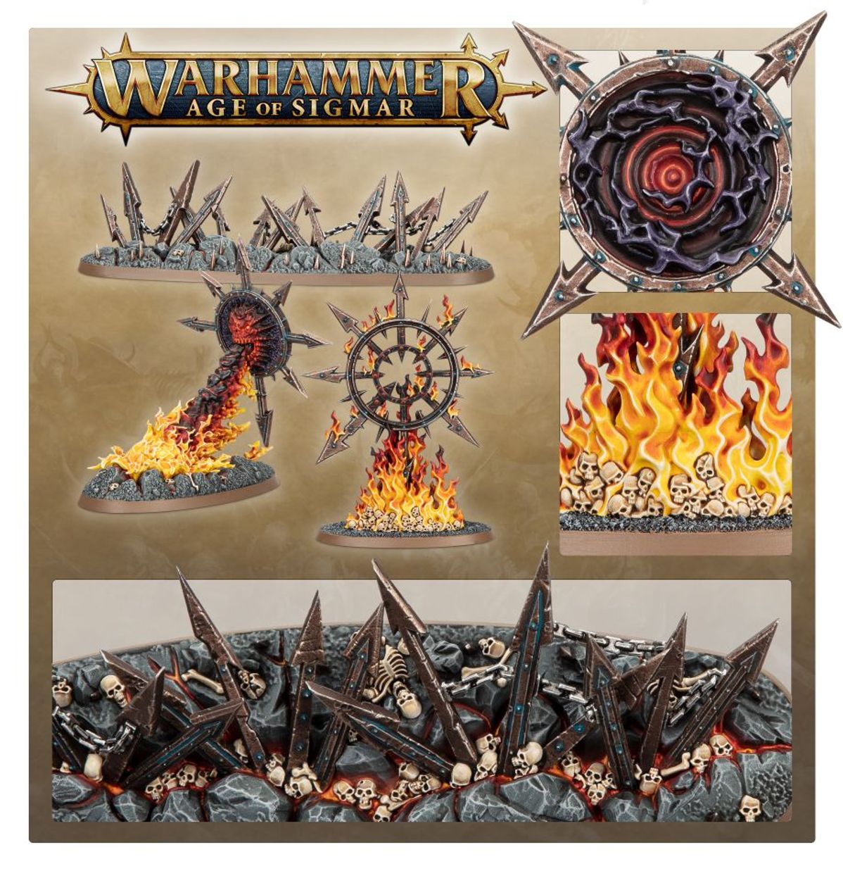 Age of Sigmar - ENDLESS SPELLS: SLAVES TO DARKNESS