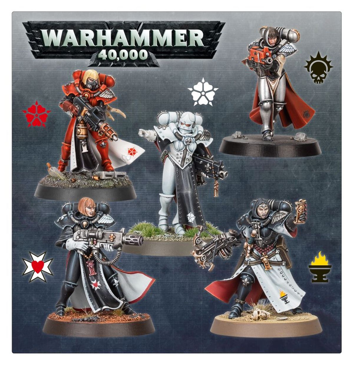 Warhammer 40K - BATTLE SISTERS SQUAD