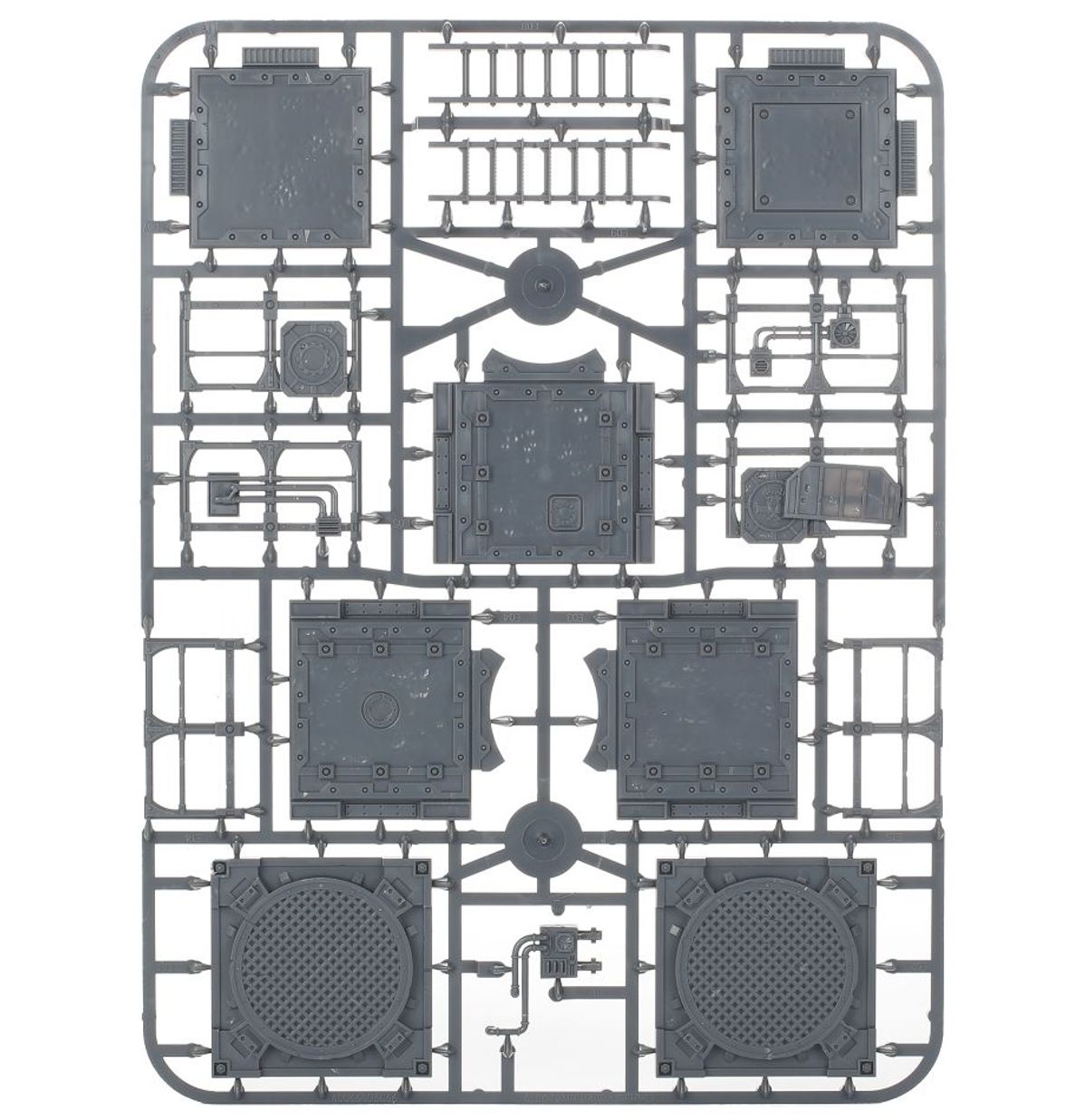 Warhammer 40K - NECROMUNDA ZONE MORTALIS PLATFORMS AND STAIRS