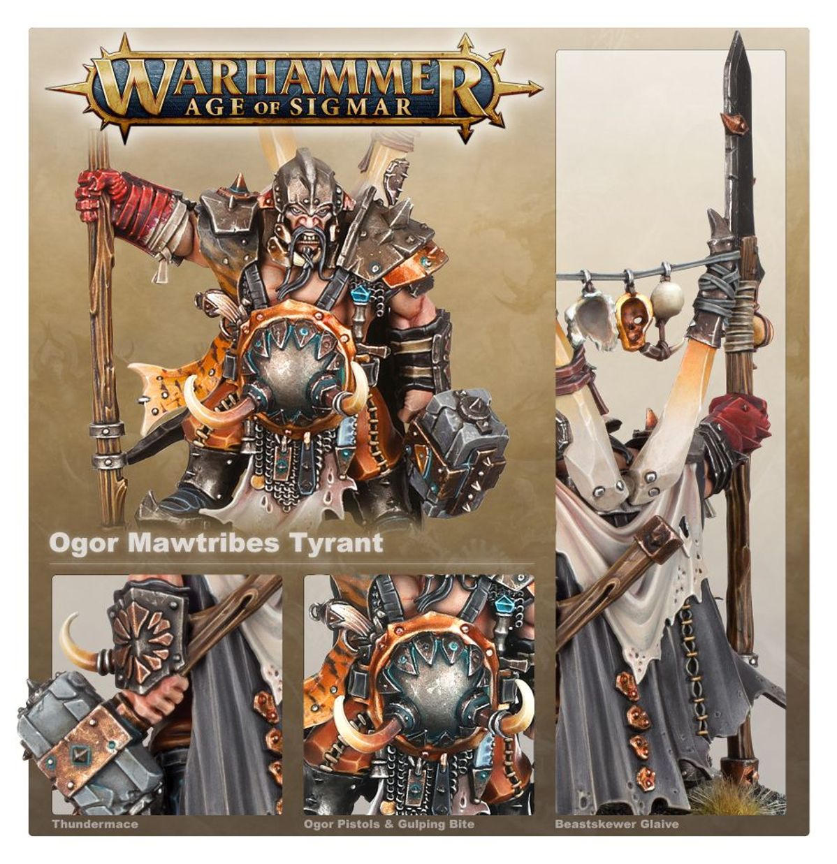 Age of Sigmar - OGOR MAWTRIBES TYRANT