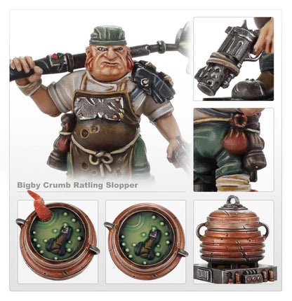Warhammer 40K - BIGBY CRUMB, RATLING SLOPPER