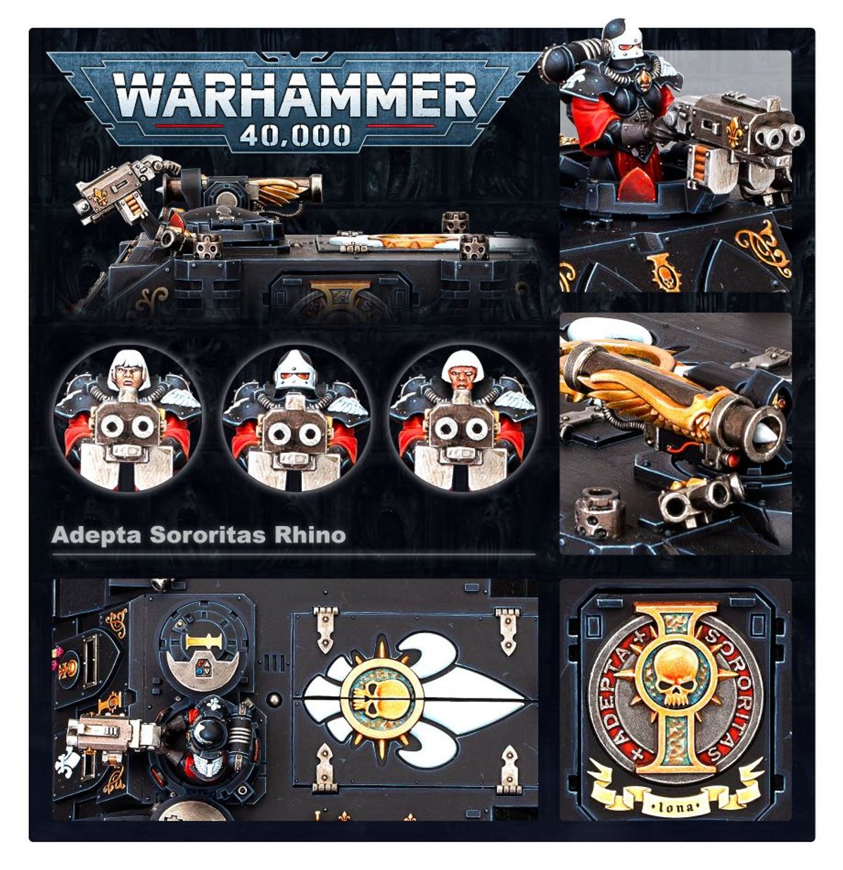 Warhammer 40K - ADEPTA SORORITAS RHINO