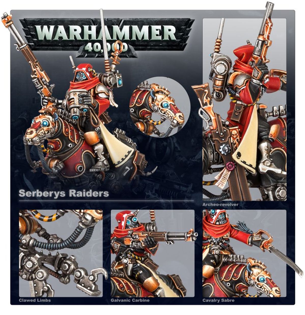 Warhammer 40K - SERBERYS RAIDERS