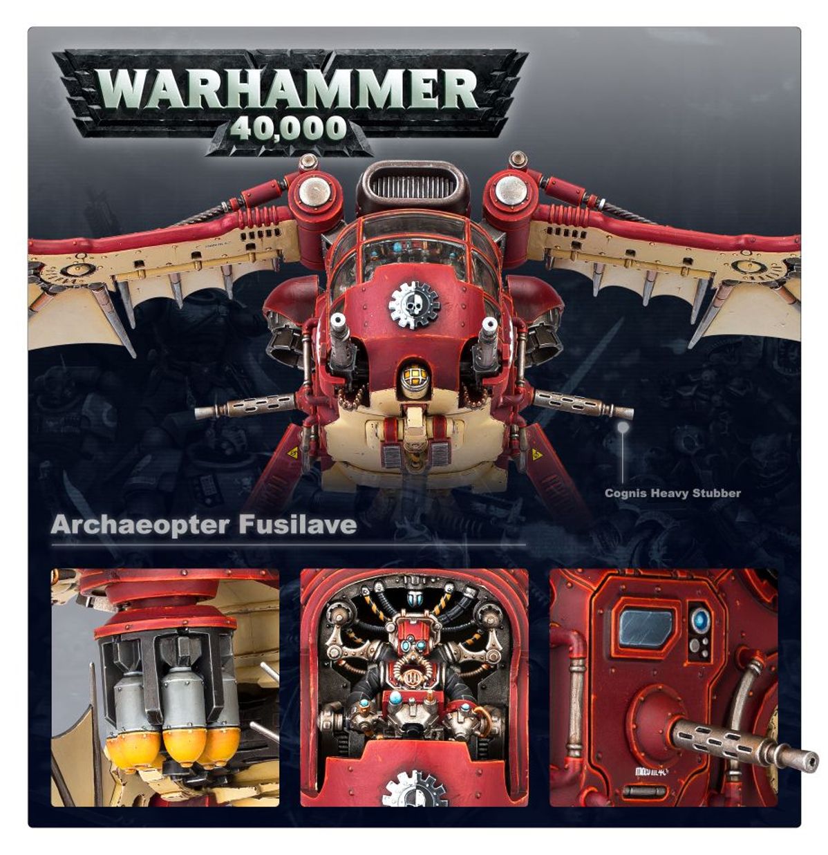 Warhammer 40K - ARCHAEOPTER FUSILAVE