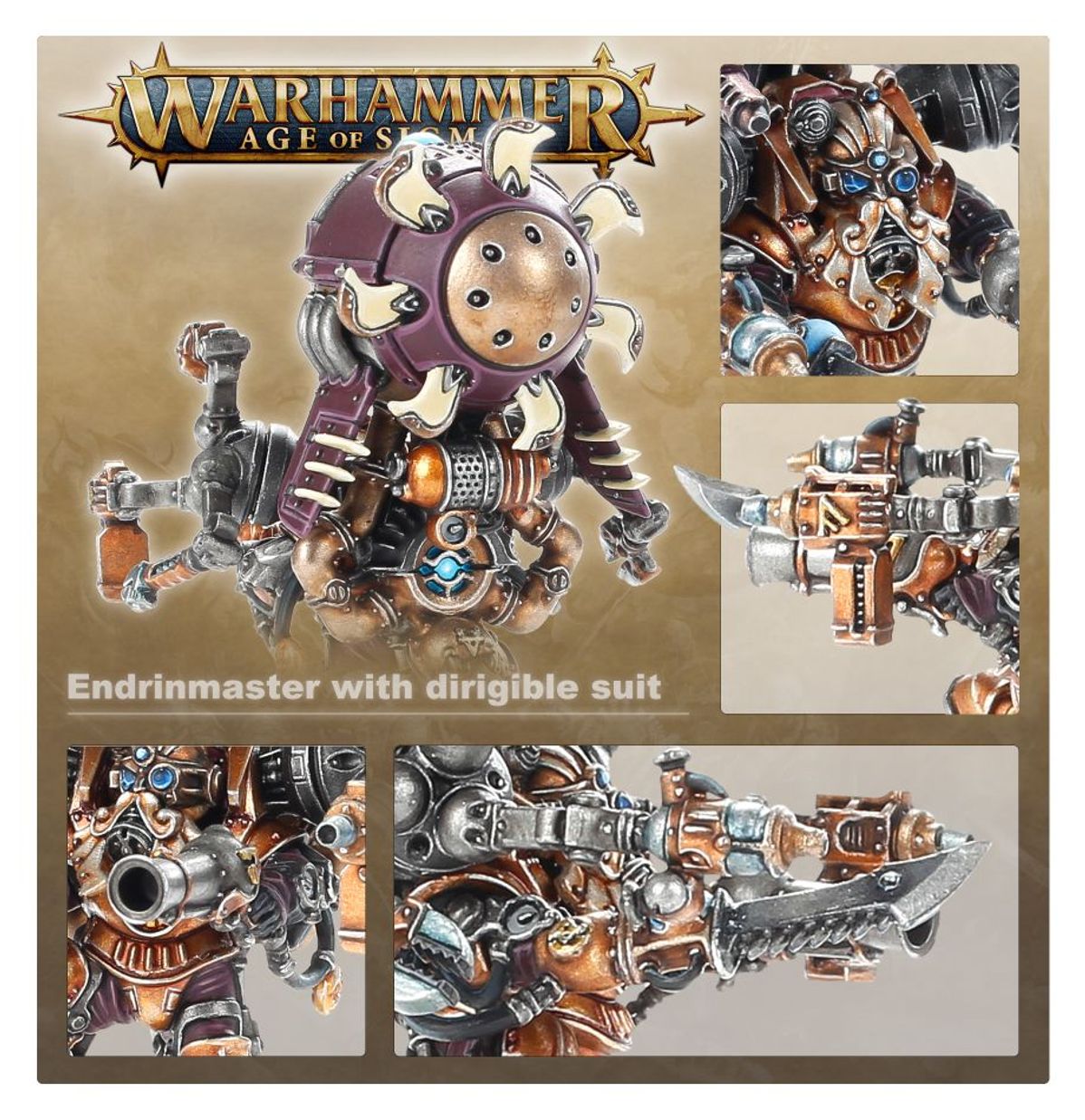 Age of Sigmar - ENDRINMASTER WITH DIRIGIBLE SUIT