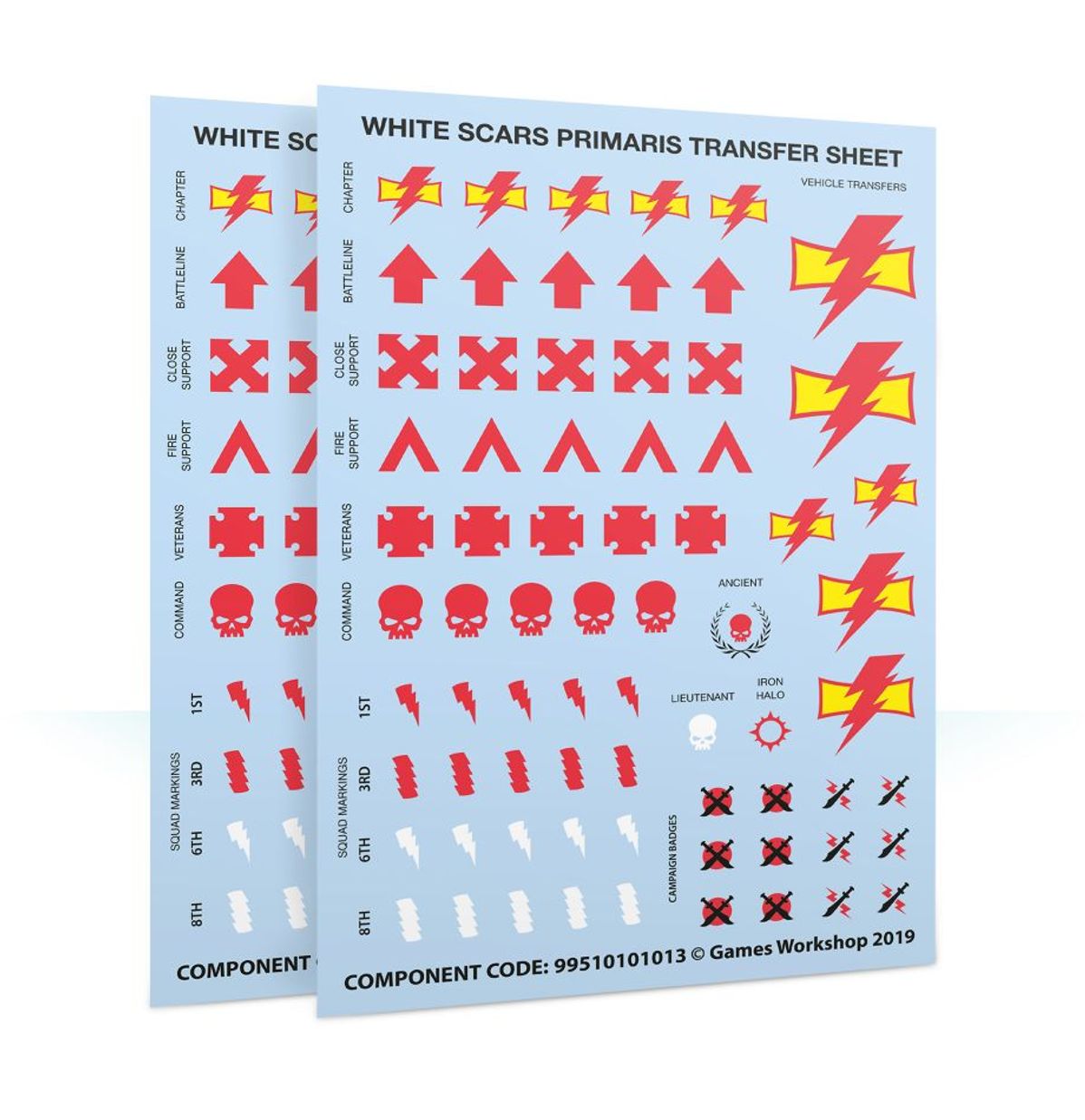 Warhammer 40K - WHITE SCARS PRIMARIS UPGRADES & TRANSFERS