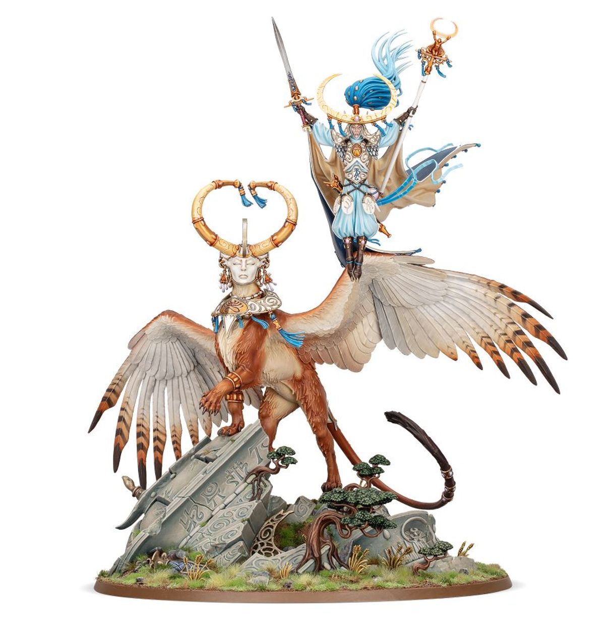 Age of Sigmar - ARCHMAGE TECLIS AND CELENNAR, SPIRIT OF HYSH