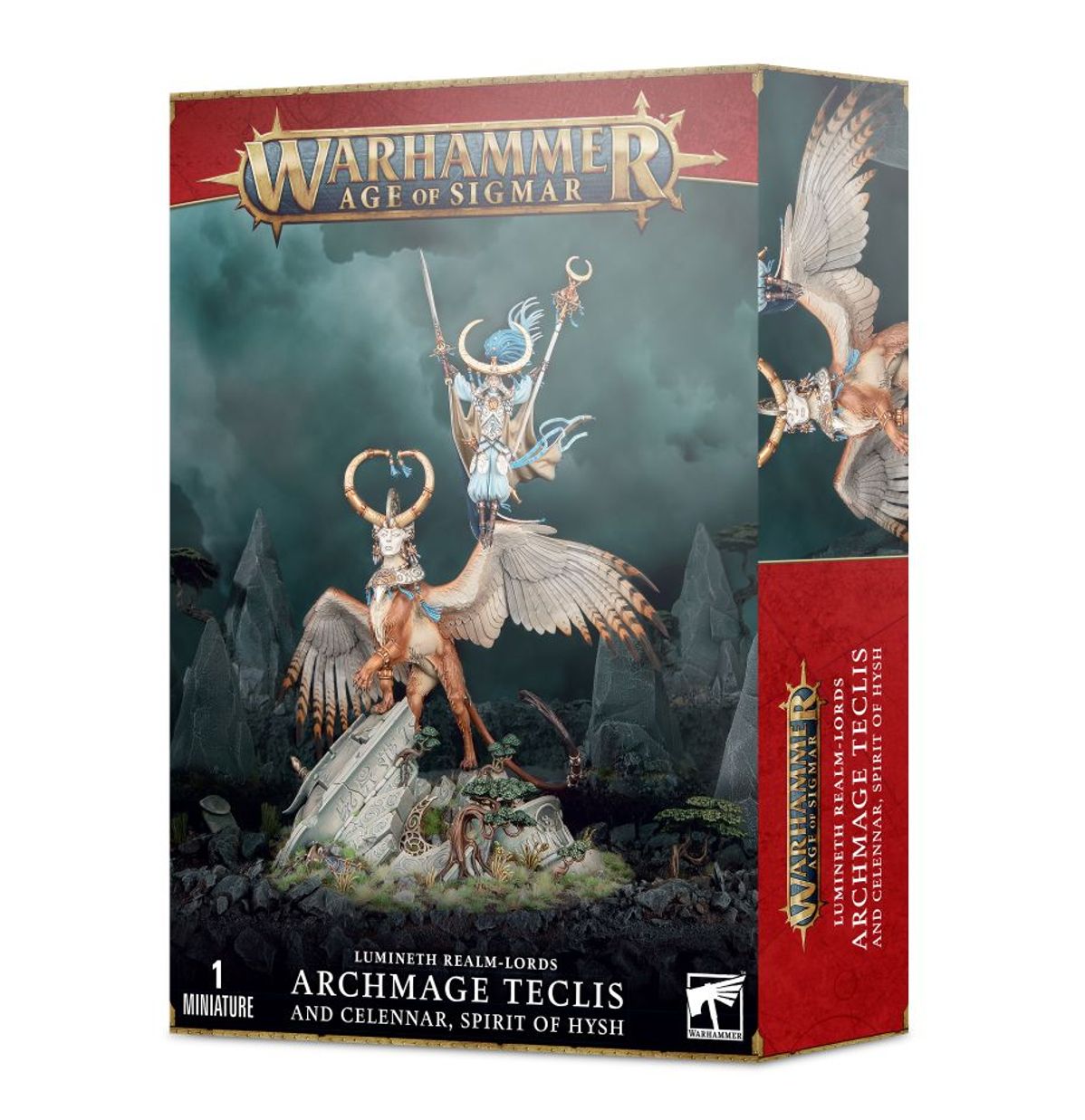 Age of Sigmar - ARCHMAGE TECLIS AND CELENNAR, SPIRIT OF HYSH