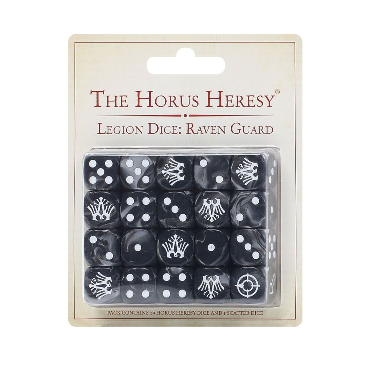 The Horus Heresy - LEGION DICE - RAVEN GUARD