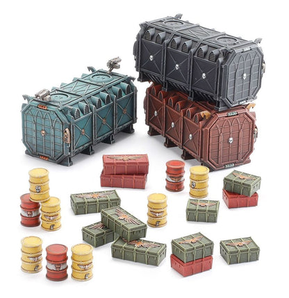 Warhammer 40K - BATTLEZONE: MANUFACTORUM - MUNITORUM ARMOURED CONTAINERS