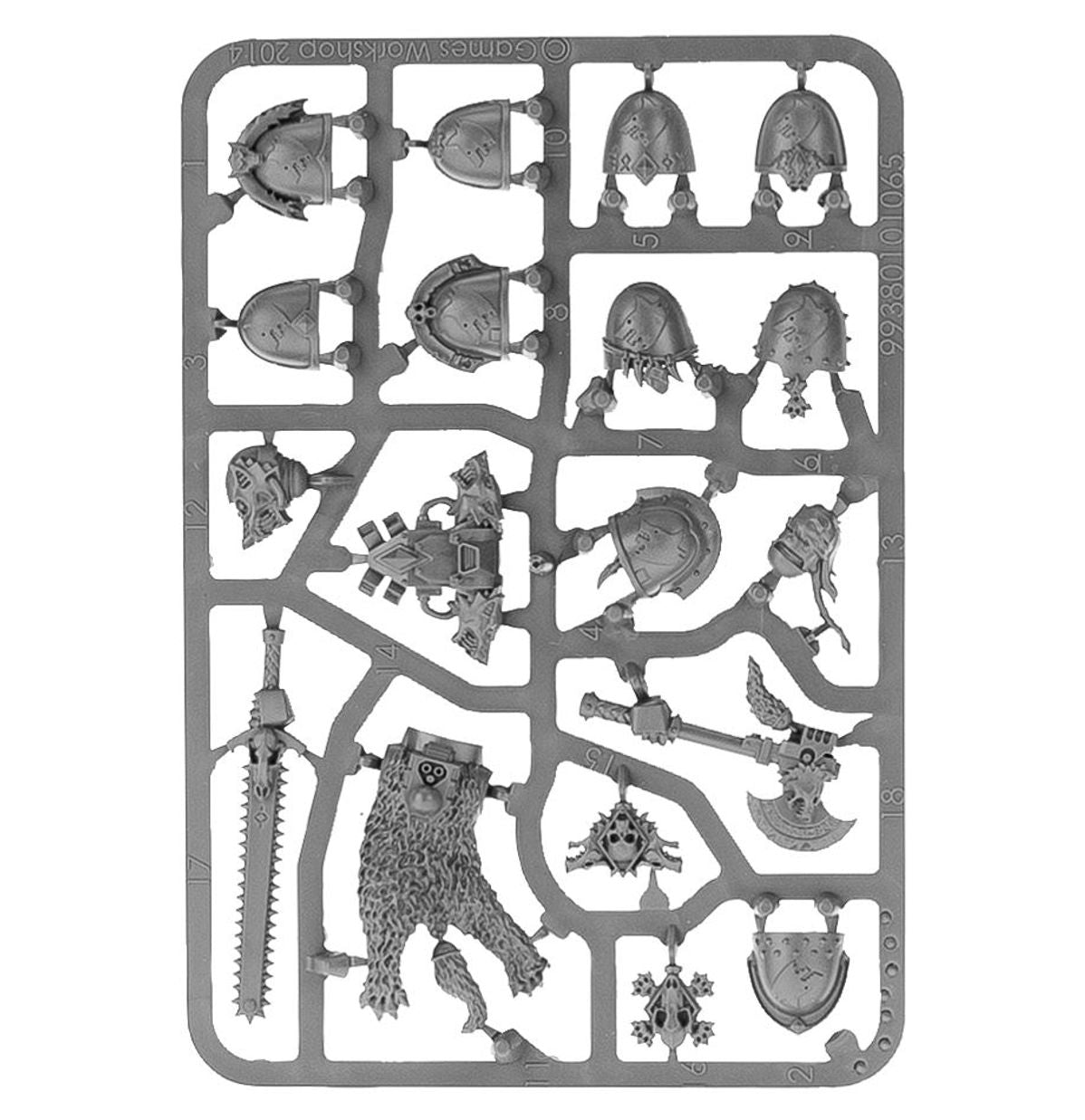 Warhammer 40K - SPACE WOLVES UPGRADE PACK