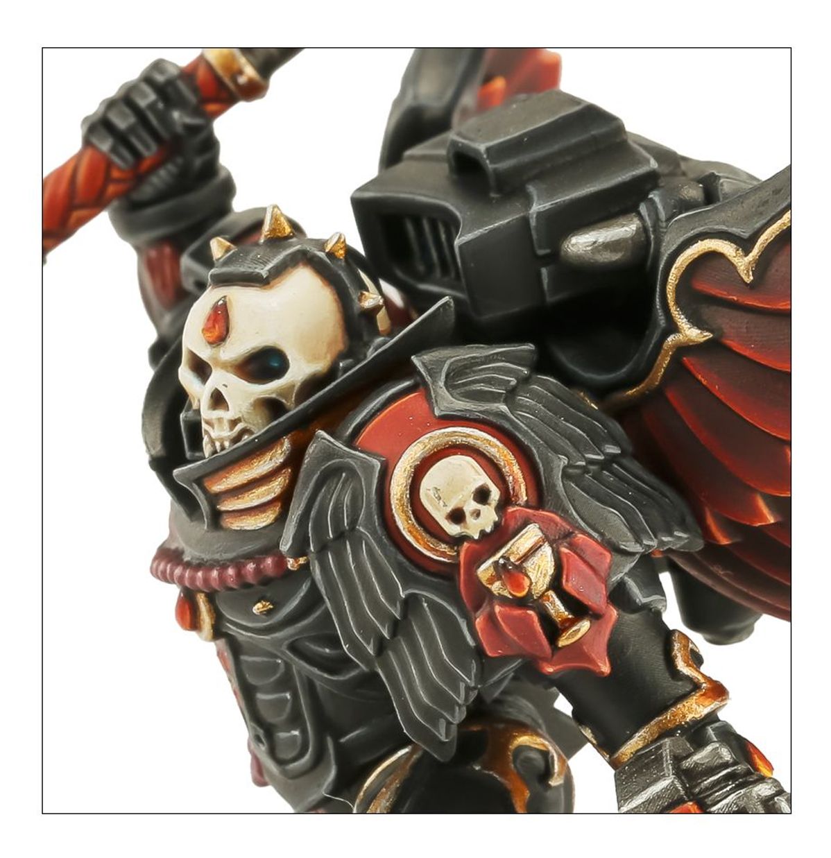 Warhammer 40K - BLOOD ANGELS CHAPLAIN WITH JUMP PACK