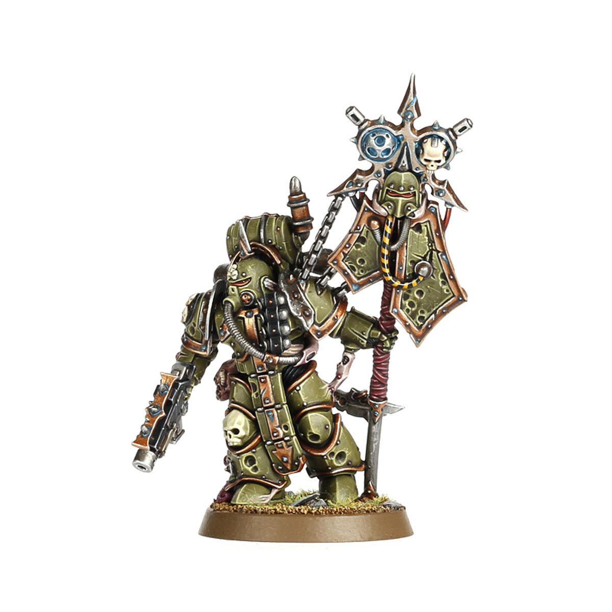 Warhammer 40K - PLAGUE MARINE ICON BEARER
