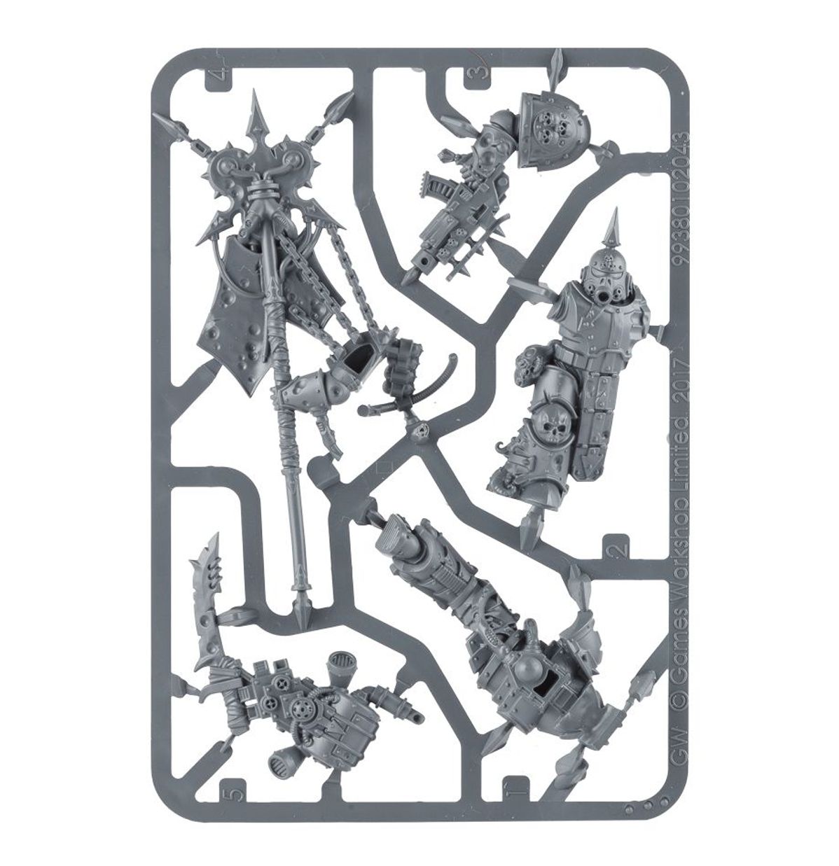 Warhammer 40K - PLAGUE MARINE ICON BEARER