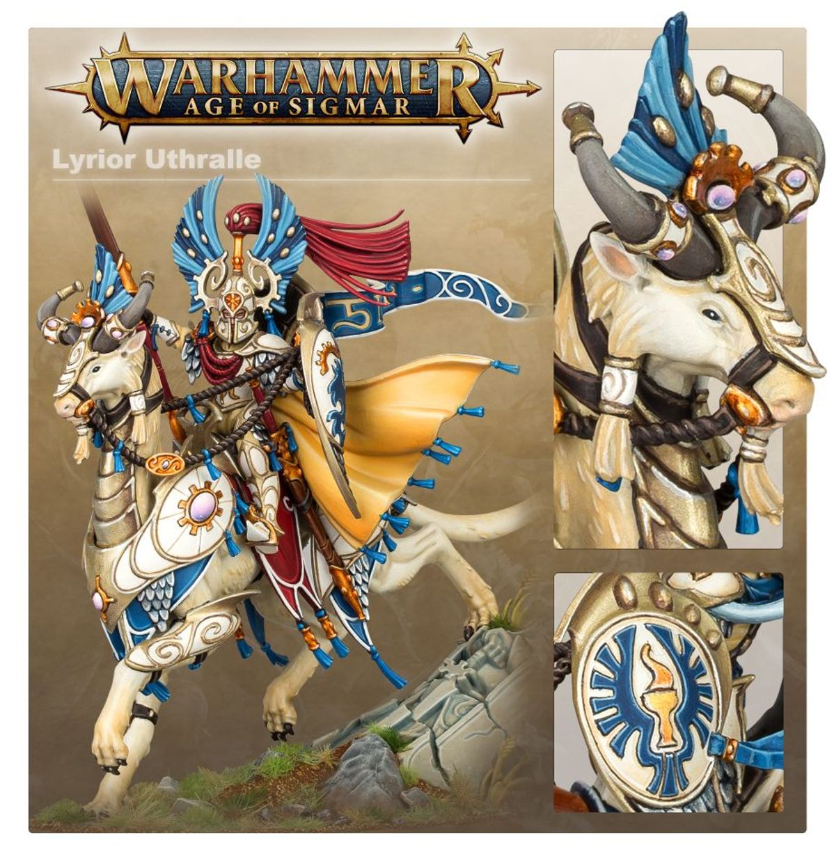 Age of Sigmar - LYRIOR UTHRALLE, WARDEN OF YMETRICA