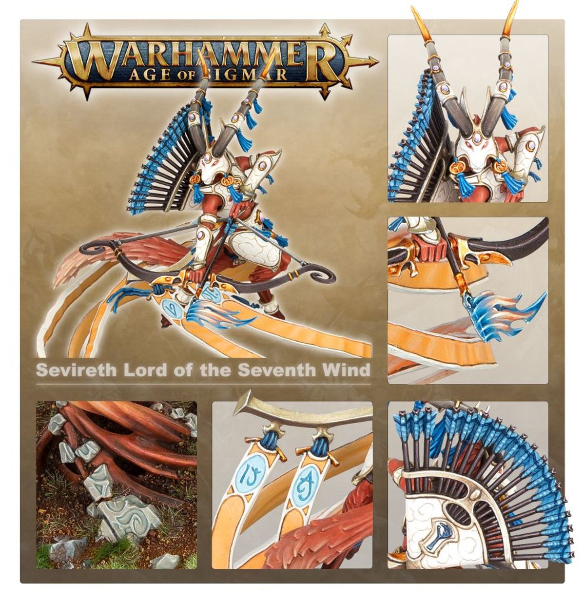 Age of Sigmar - SEVIRETH, LORD OF THE SEVENTH WIND