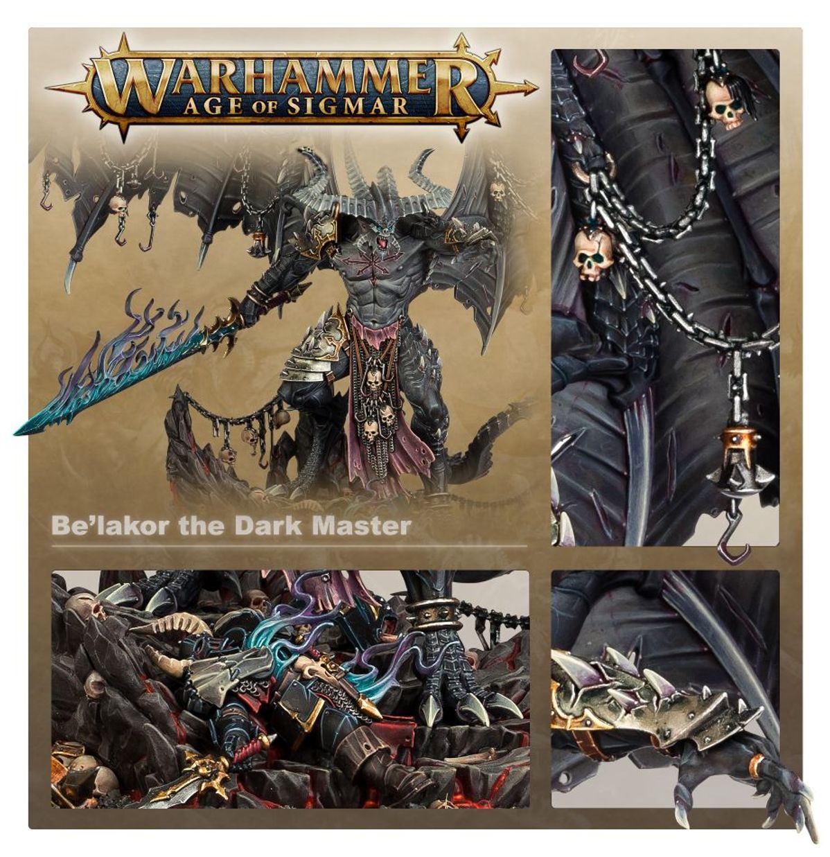 Age of Sigmar - BE'LAKOR, THE DARK MASTER