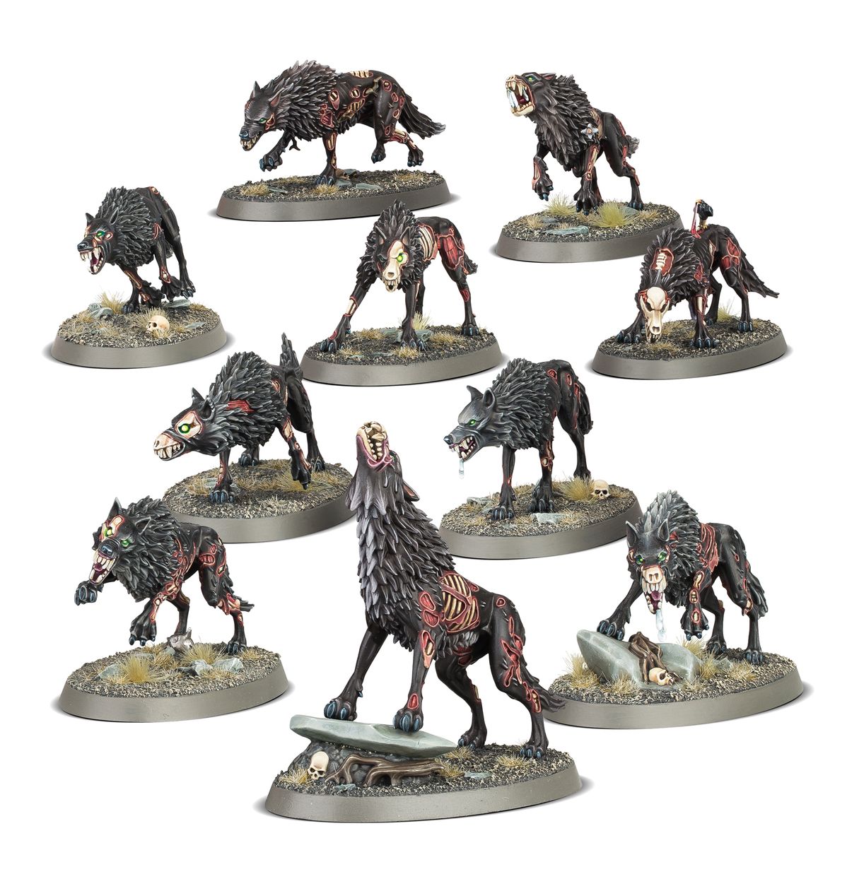 Age of Sigmar - DIRE WOLVES