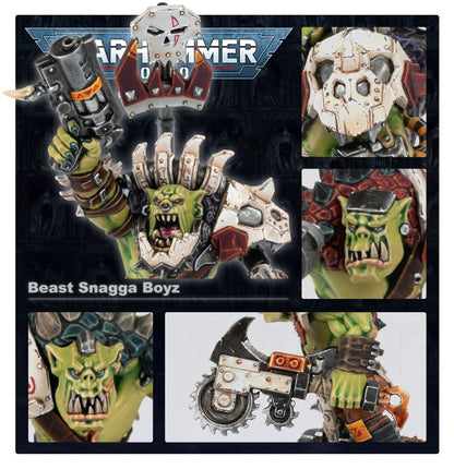 Warhammer 40K - ORK BEAST SNAGGA BOYZ