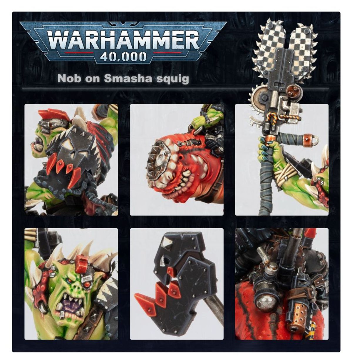 Warhammer 40K - SQUIGHOG BOYZ