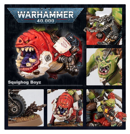 Warhammer 40K - SQUIGHOG BOYZ