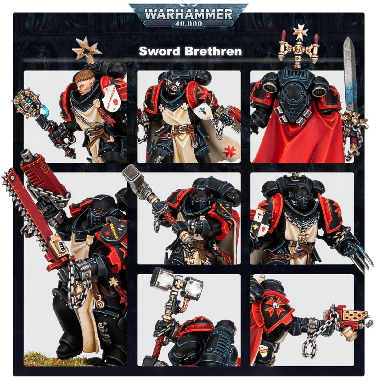 Warhammer 40K - BLACK TEMPLARS SWORD BRETHREN