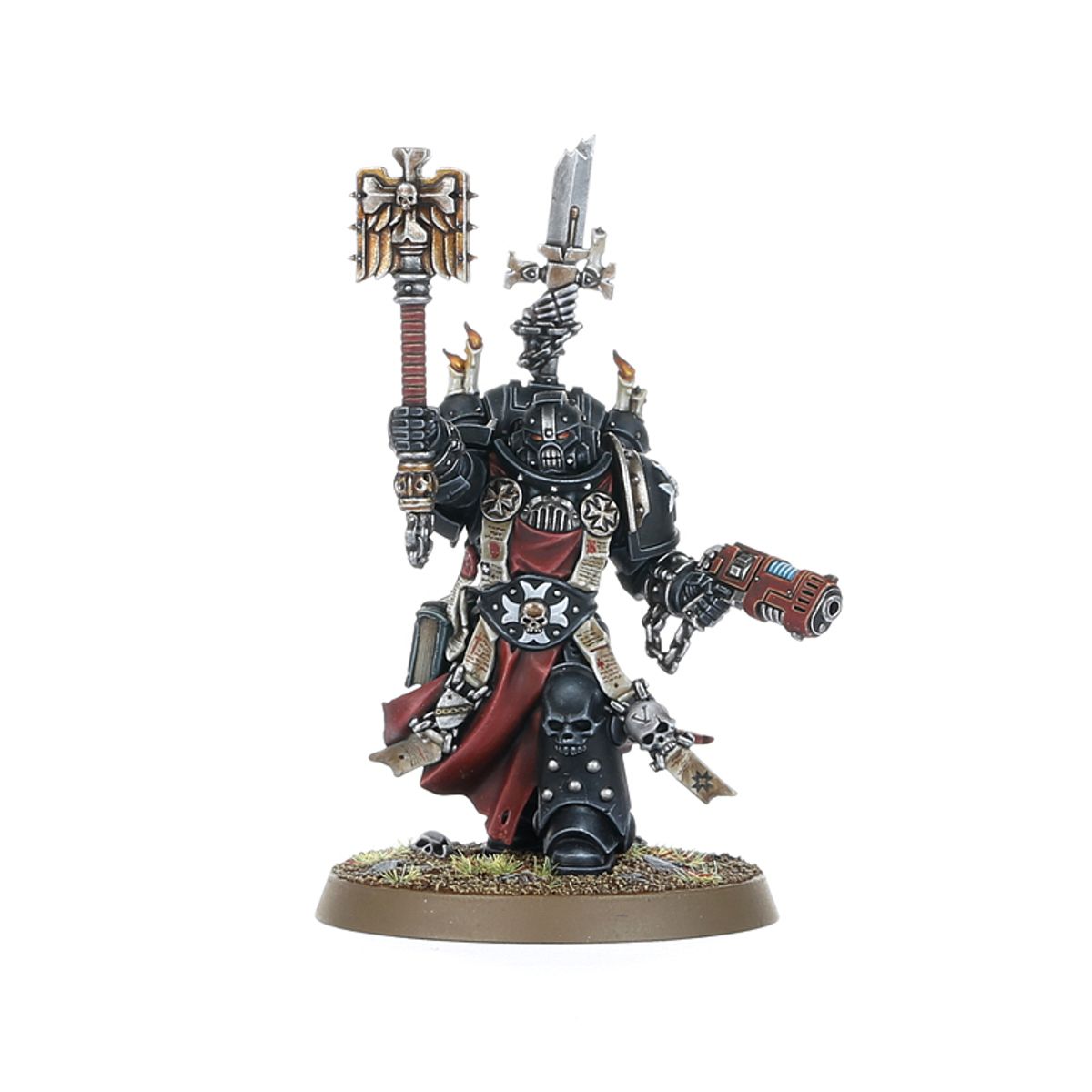 Warhammer 40K - CHAPLAIN GRIMALDUS & RETINUE